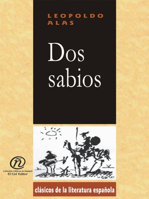 cover image of Dos sabios